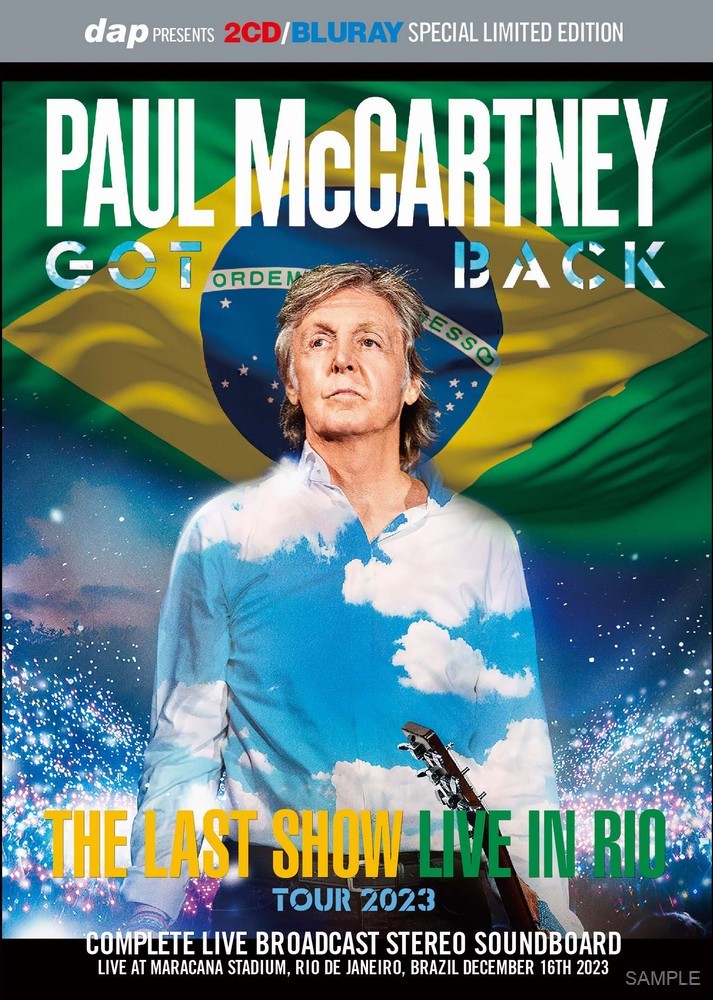 【未使用】PAUL McCARTNEY / GOT BACK TOUR 2023 THE LAST SHOW LIVE IN RIO STEREO SOUNDBOARD