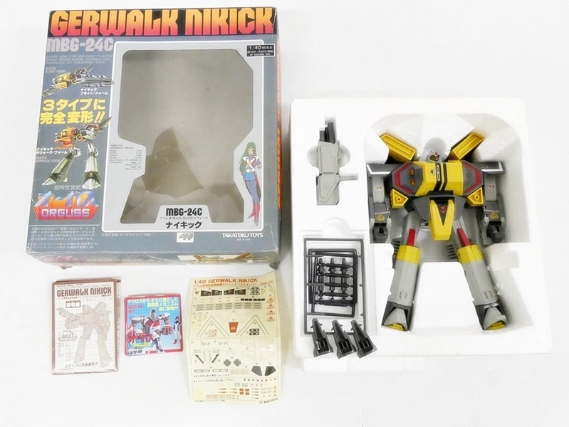 超時空世紀オーガス 1/40スケール ガウォーク・ナイキック タカトクトイズ