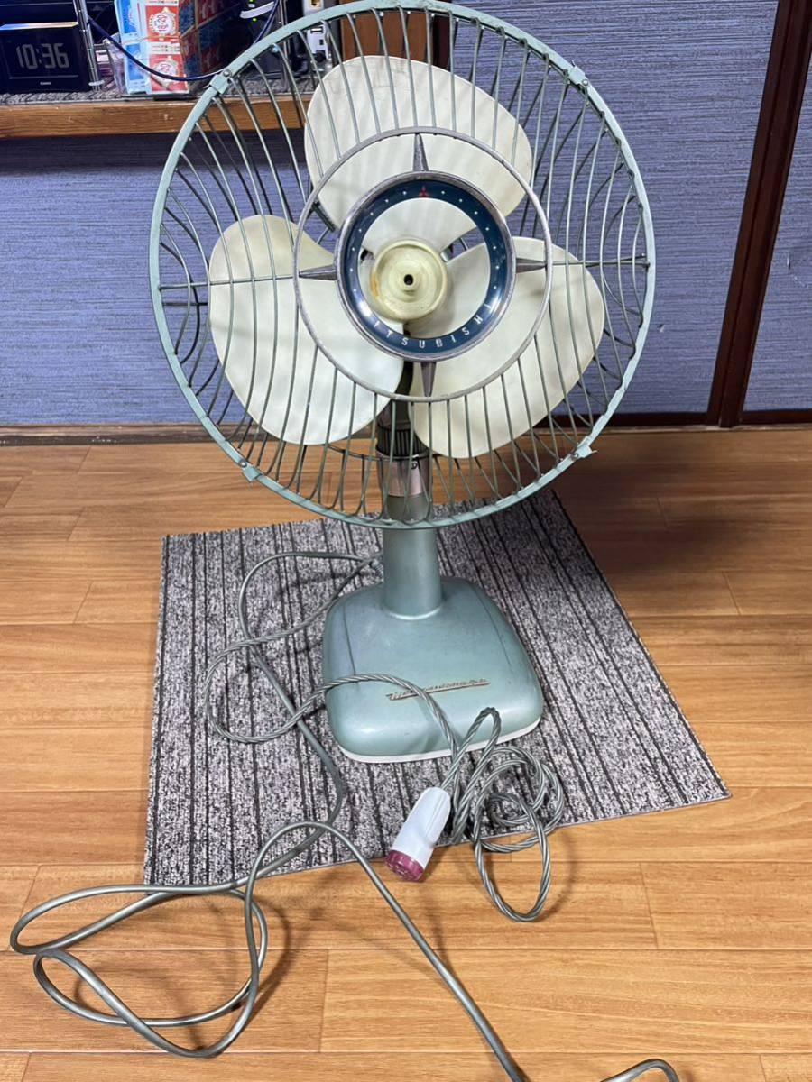 希少 三菱アンティーク扇風機 RM-35AB （MITSUBISHI 三菱 レトロ