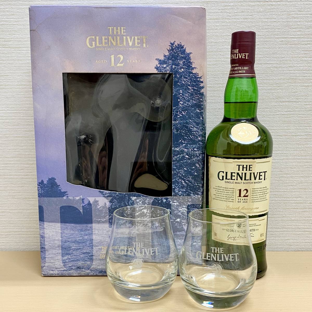 古酒】未開栓The GLENLIVET 12years ⑥