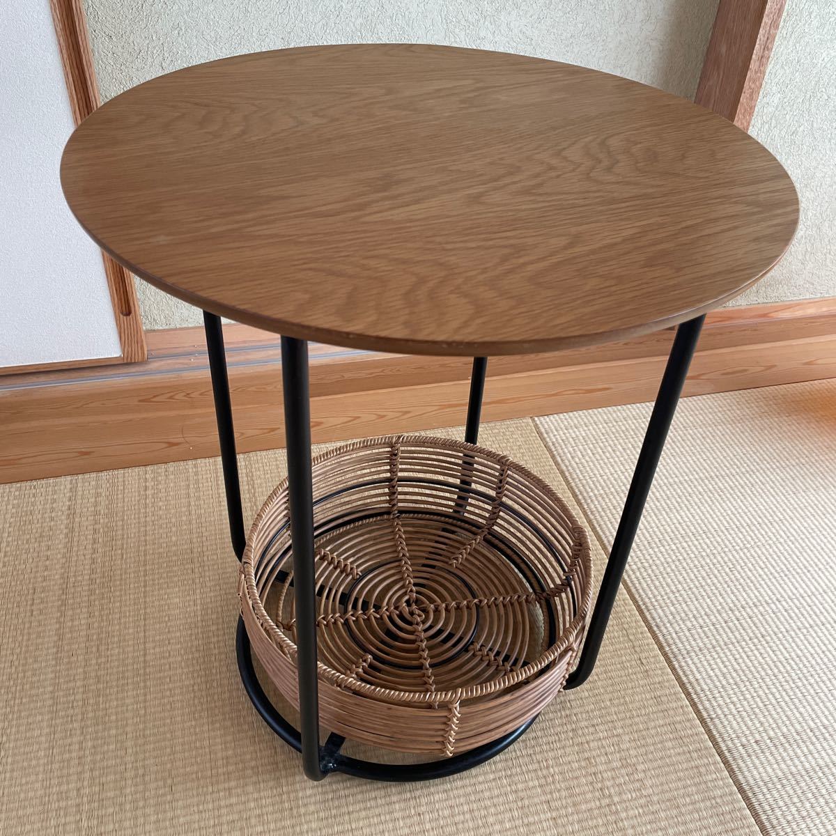 ligne roset カフェ丸ローテーブル希少 ligne roset カフェ丸ローテーブル希少