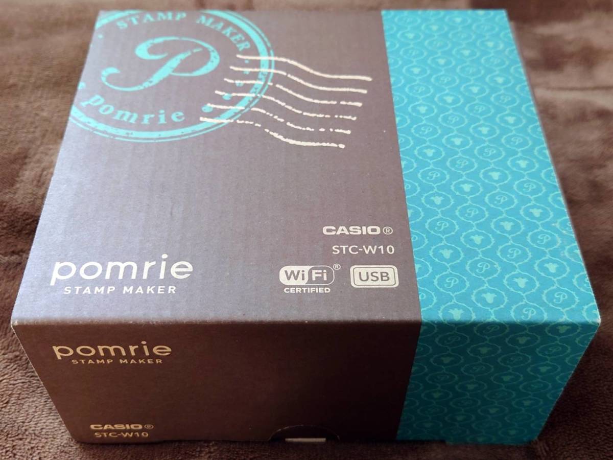 CASIO pomrie スタンプメーカー STC-W10-SET カシオ ポムリオ STC-W10