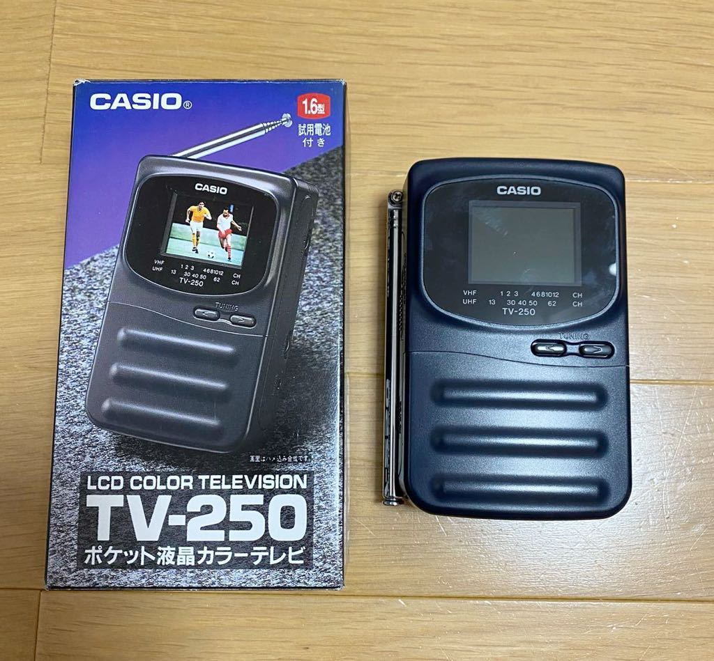 CASIO T-V-1S 1円 CASIO TV-150 ポケット液晶カラー テレビ TEES TSP