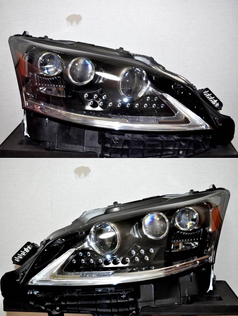 レクサス LS LS460 UVF45 USF40 後期 左ライト50-141 レクサス LS LS460 UVF45 USF40 後期 左ライト50-141