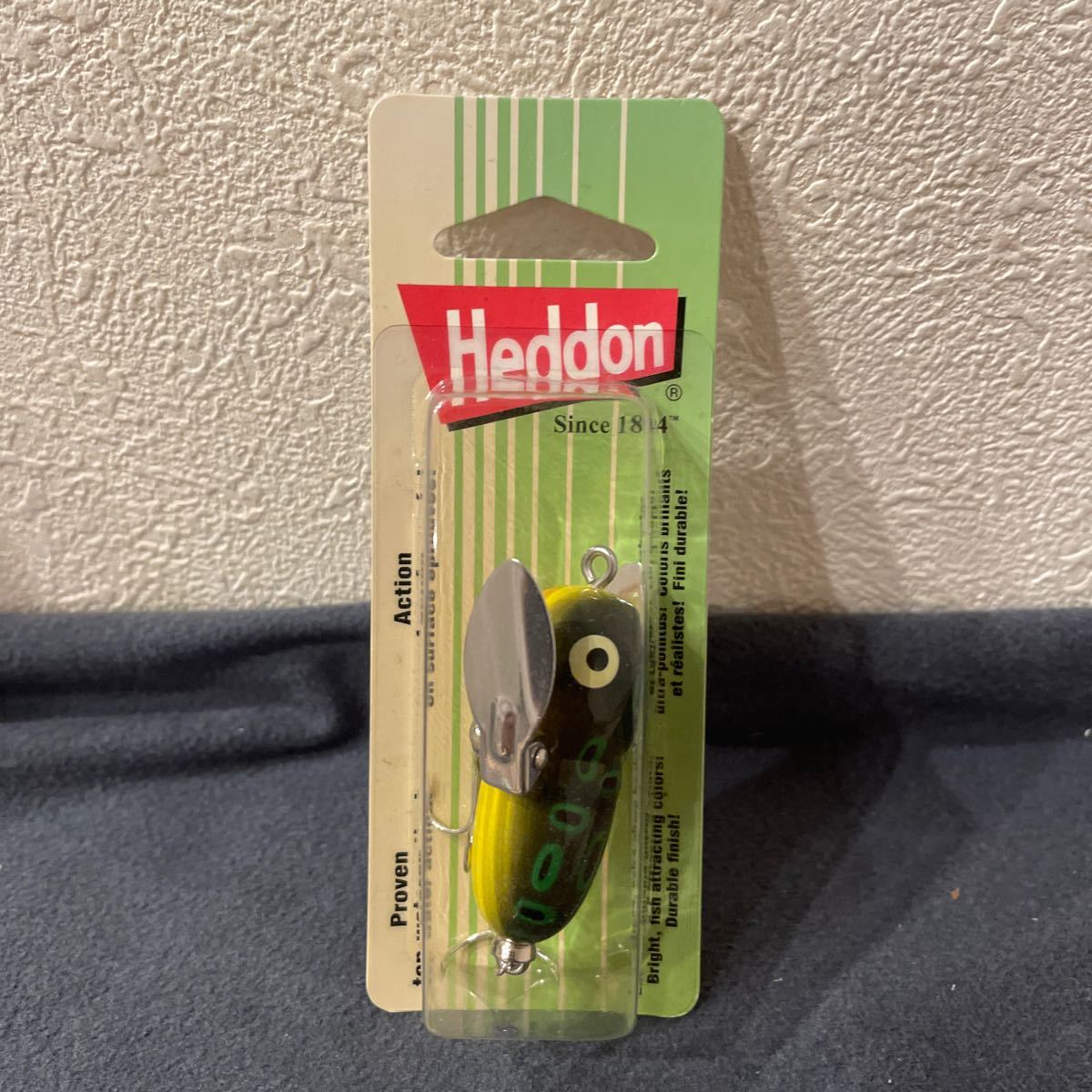 Leurre De Pêche Heddon Tiny Crazy Crawler – Topwater – 1,75″ – 1/4 Oz – Neuf