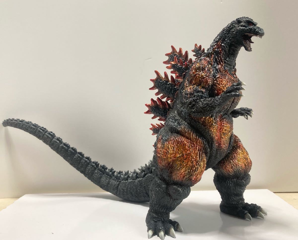 一番くじ 大怪獣列伝 A賞 ゴジラ1995 バーニングゴジラ リペイント 箱