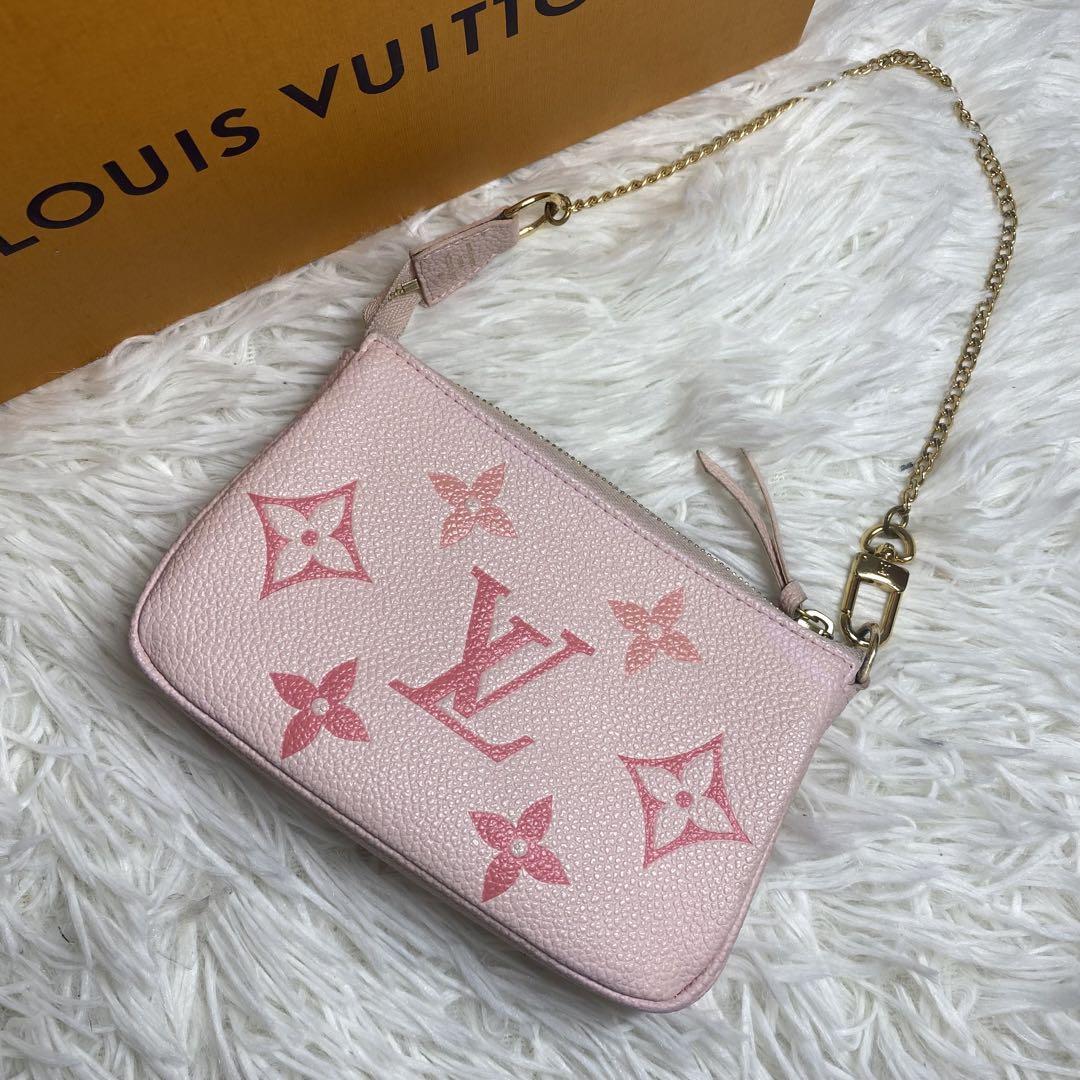 美品【LOUIS VUITTON】 ルイヴィトン 白 ポシェット アクセソワール  