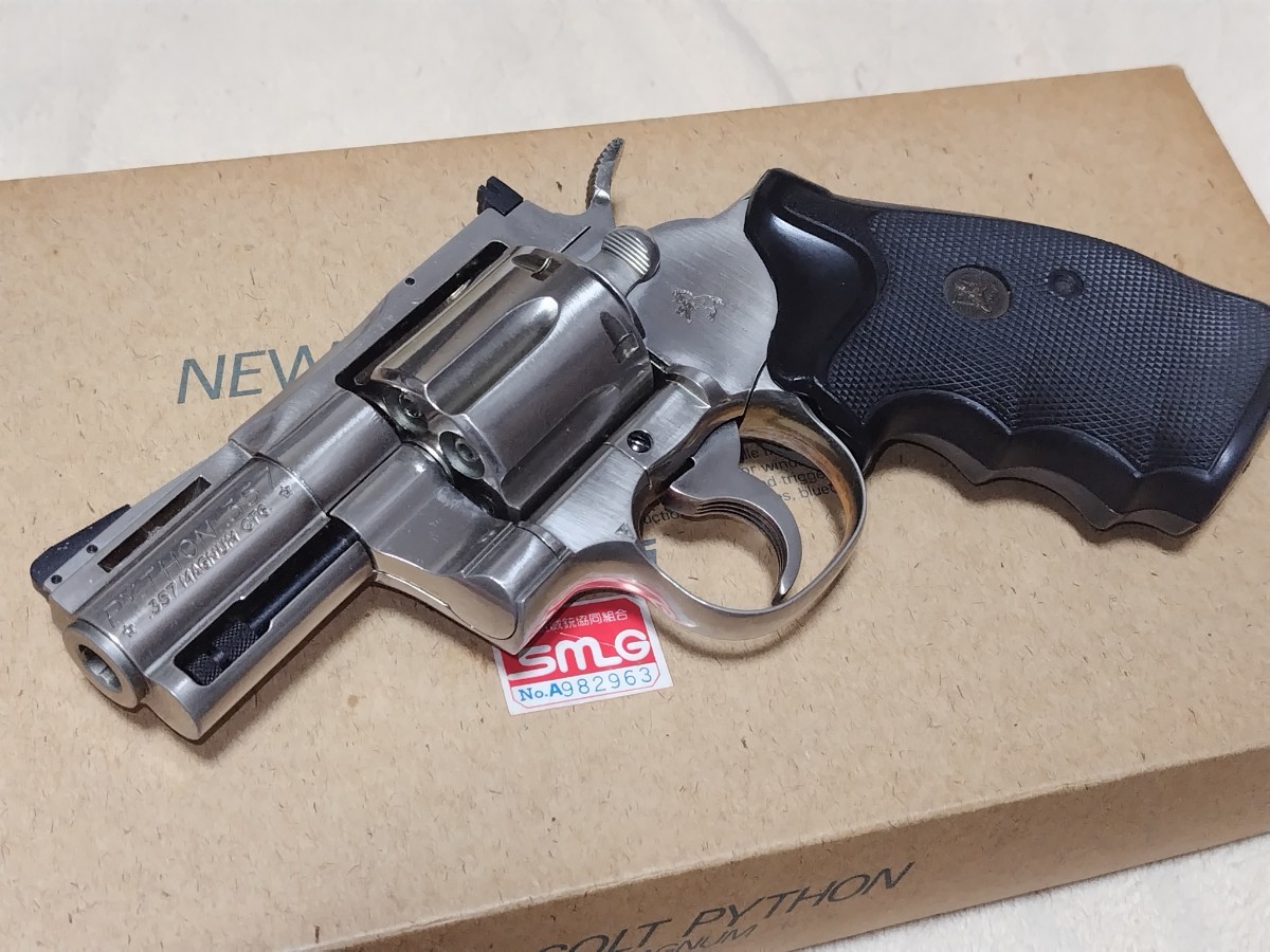 やや傷や汚れあり】☆コクサイ コルト パイソン 357マグナム・2.5