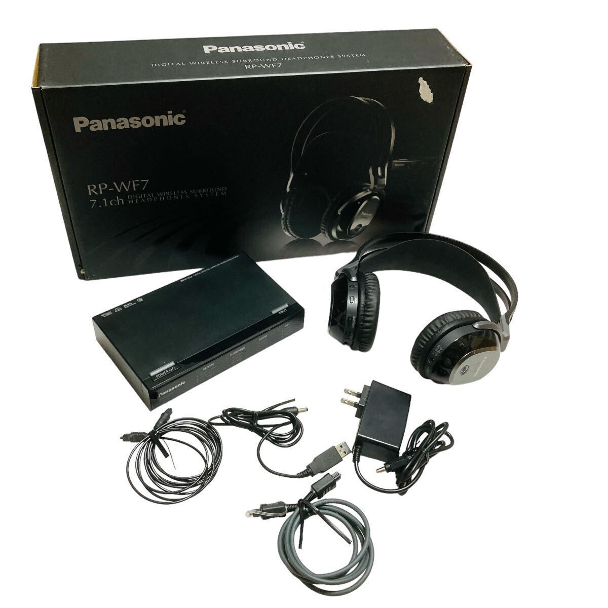 パナソニック デジタルワイヤレスサラウンドヘッドホンシステム RP-WF70-K 楽天市場】Panasonic パナソニック デジタルワイヤレス