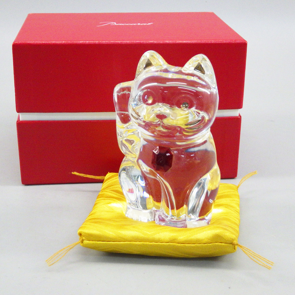 Baccarat バカラ スヌーピー レッドオクトゴン クリスタルガラス