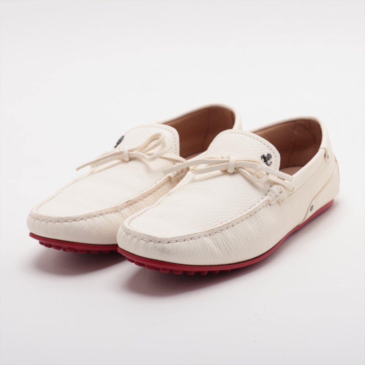 トッズ TOD'S 未使用 ドライビングシューズ ゴンミーニ グレー