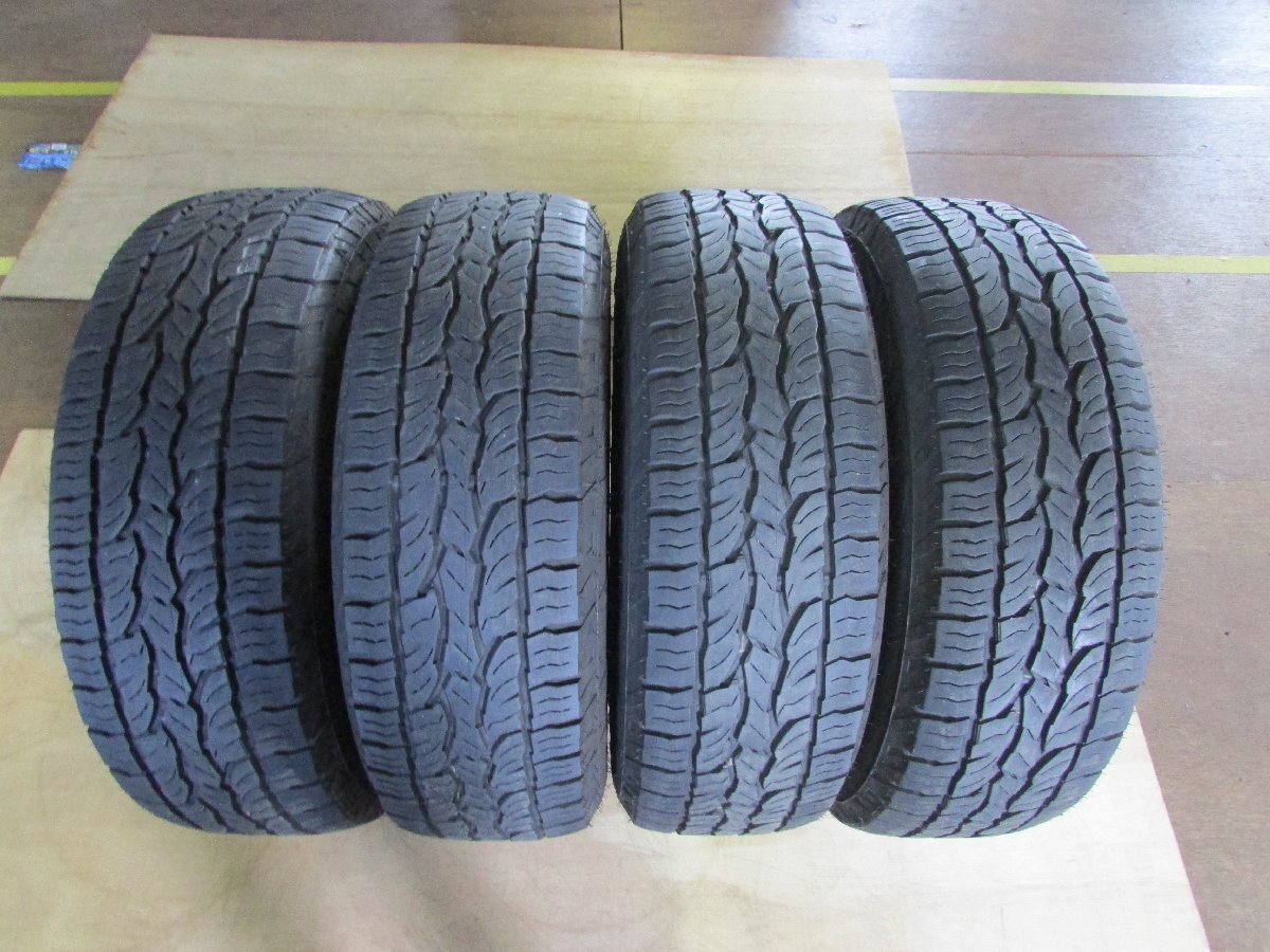 4本セット 195/80R15 96S DUNLOP GRANDTREK ダンロップ タイヤ グラントレック AT5 レイズドブラックレター 中古タイヤ 4本セット 195⁄80R15 96S サマータイヤのみ  ダンロップ