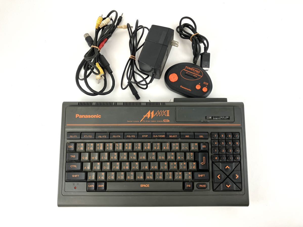 傷や汚れあり】【HK5640】 通電OK Panasonic パナソニック MSX2 A1MKⅡ 