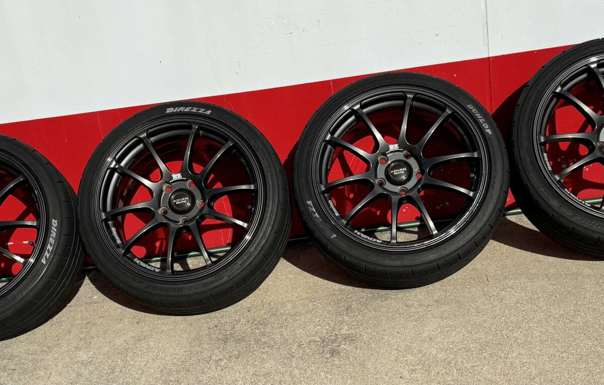 ADVAN RACING RZ 17インチ ホイール4本セット スタッドレスにも ADVAN RACING RZ 4本セット スタッドレス付