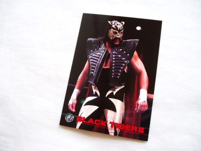 2代目ブラックタイガー 試合用マスク 新日本プロレス エディゲレロ