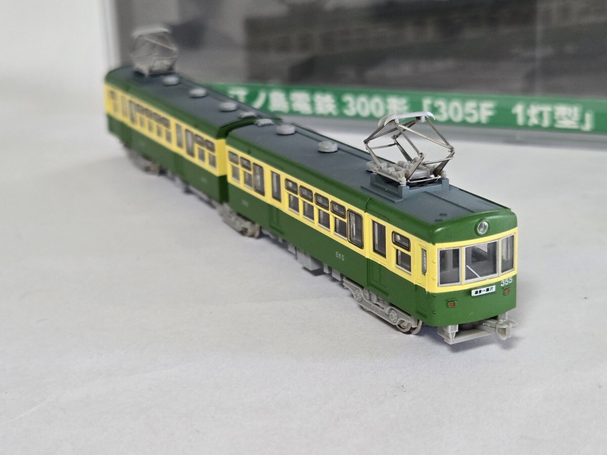 美品 MODEMO江ノ島電鉄300形「305F1灯型」（M車） MODEMO 江ノ電300形