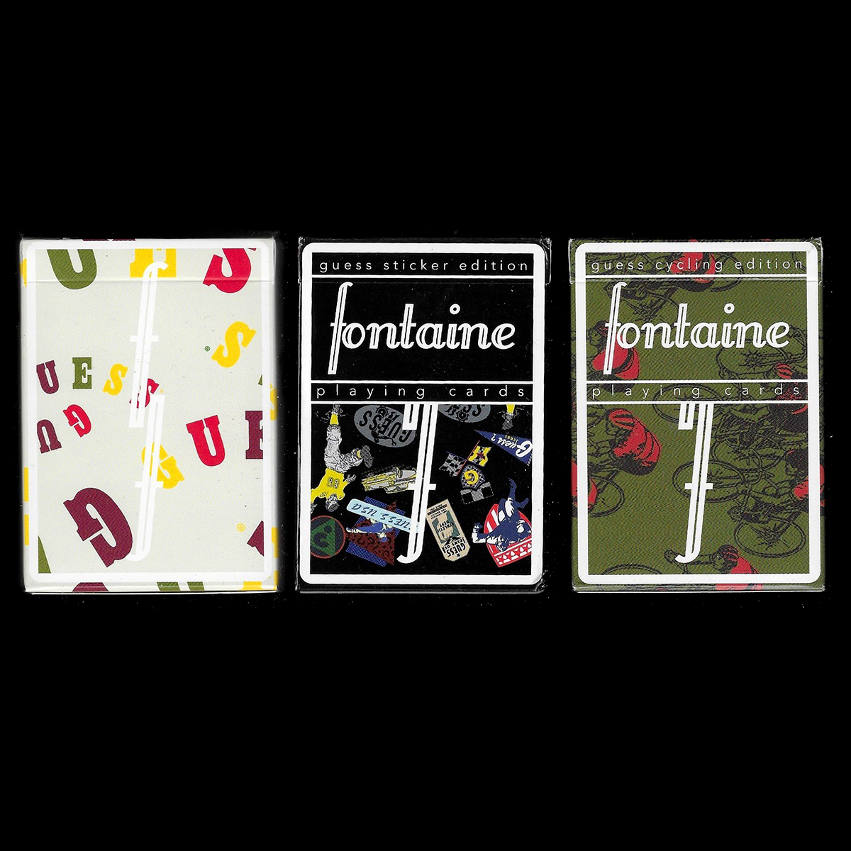 fontaine ８種　レアデック fontaine 8種 レアデック（Fontaine: Guess Stickers Playing
