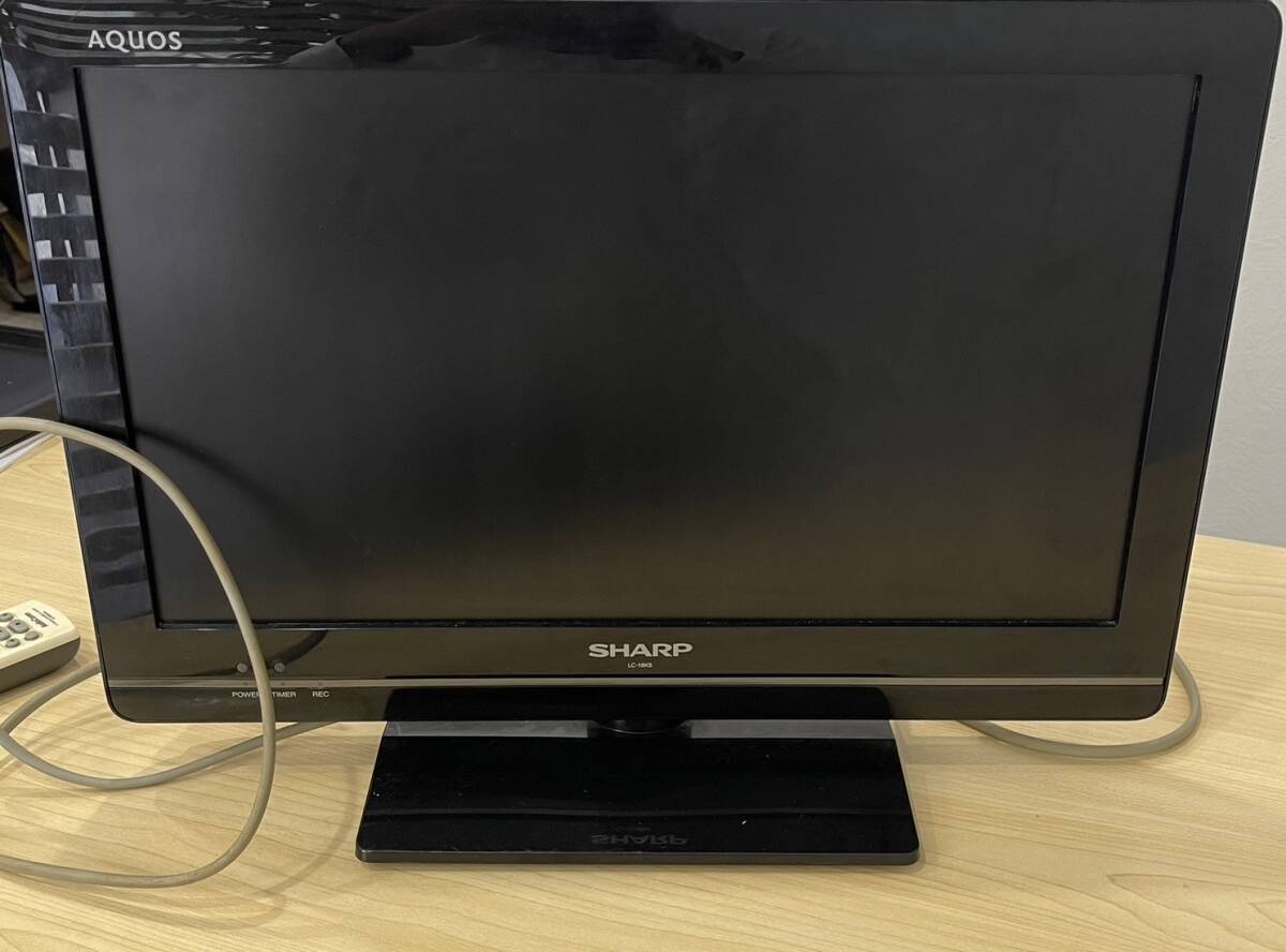 SHARPカラーテレビAQUOS LC-19K90 2013年製 中古】シャープ 19V型 液晶