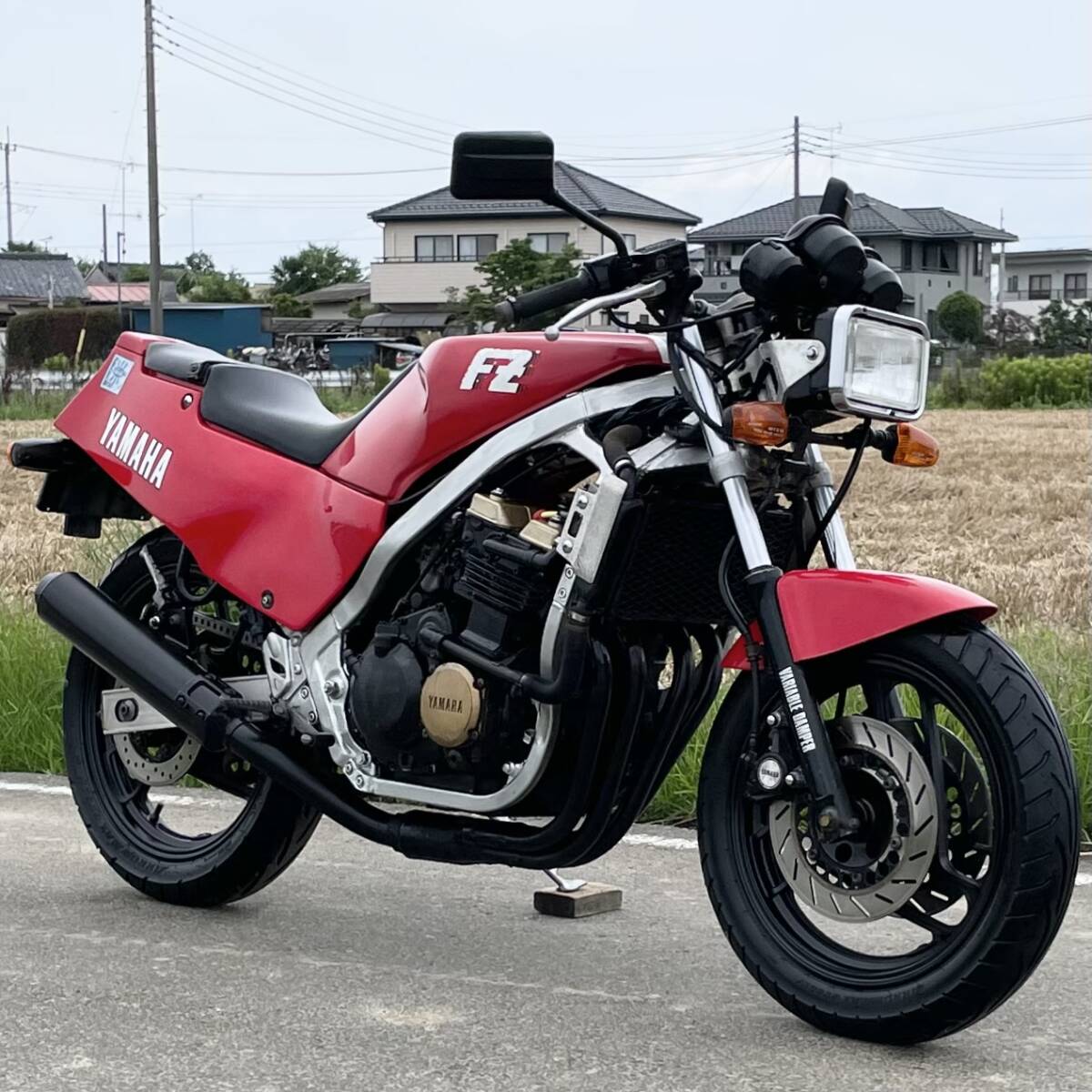傷や汚れあり】FZ400N 実動 書類付き 車検R7年10月迄 46X 昭和62年 傷や汚れあり】FZ400N 実動 書類付き 車検R7年10月迄 46X 昭和62年
