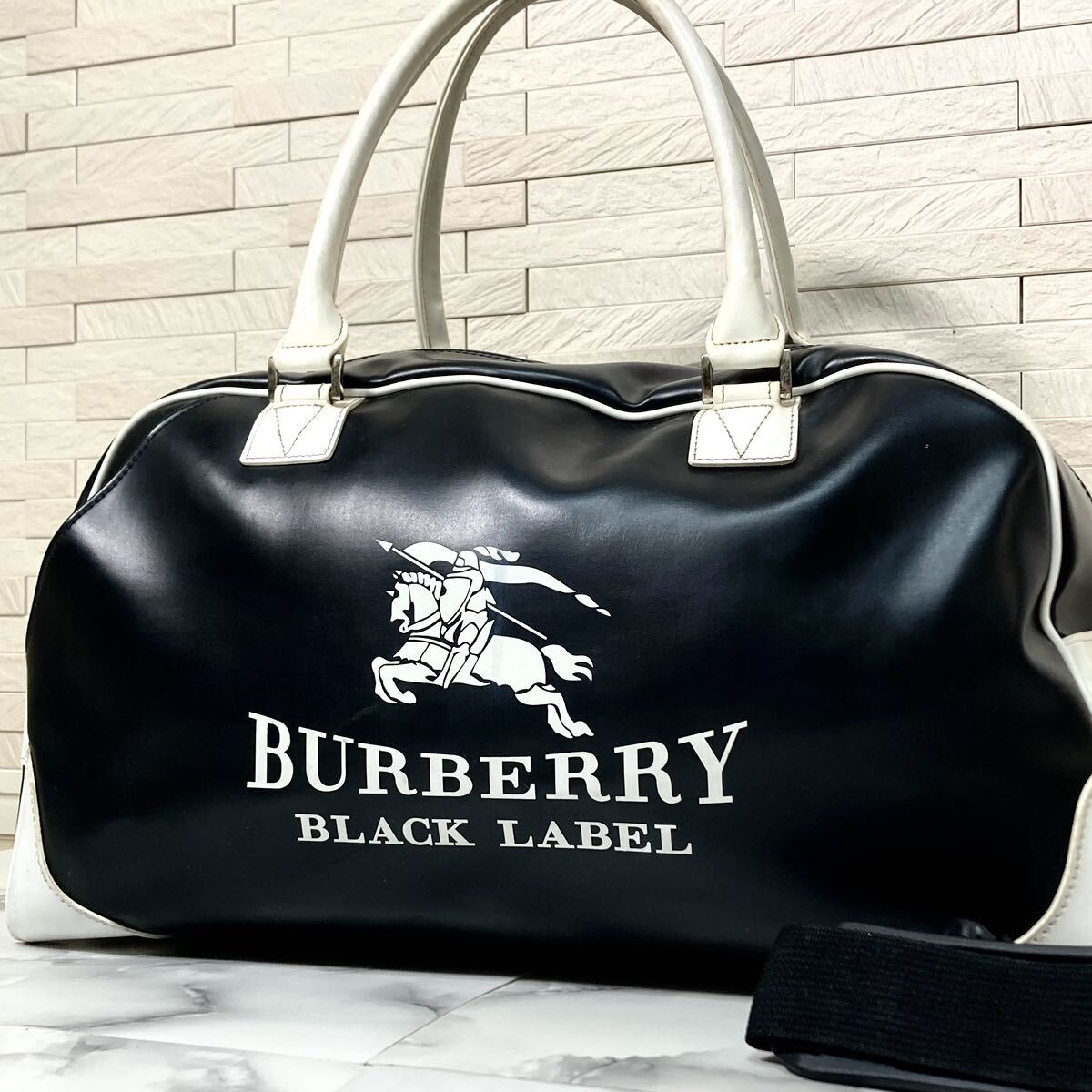 BURBERRY バーバリー ゴルフ ボストンバッグ オレンジ BURBERRY バーバリー ゴルフ ボストンバッグ オレンジ
