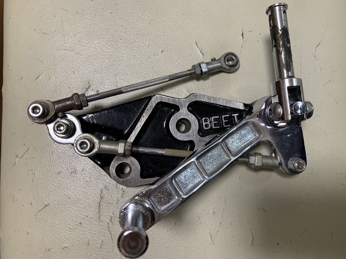 cbr400f beet バックステップ　プロポジション CBR400F BEETバックステップ プロポジション ステップ VF400F BEET