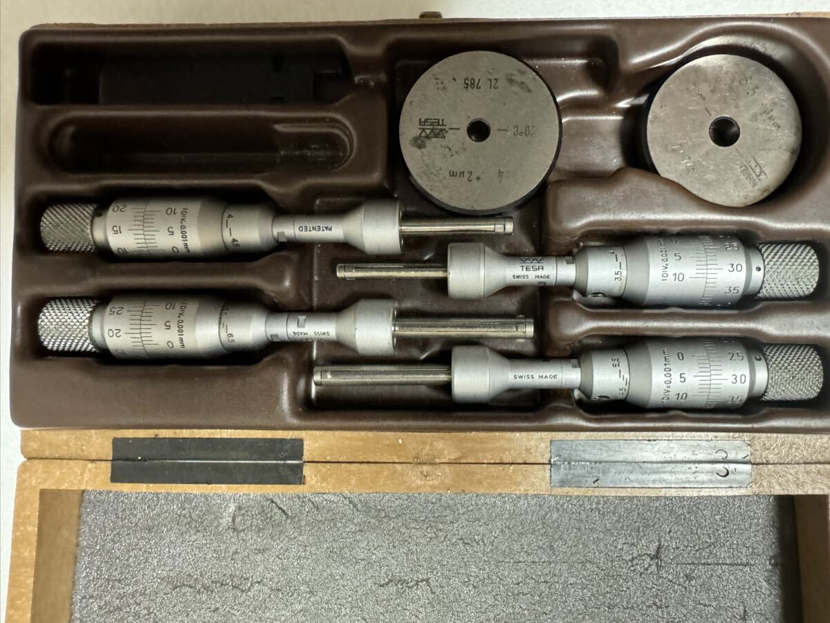 TESA テサ ホールテスト3.5-6.5 4セット 測定器具 ミツトヨ