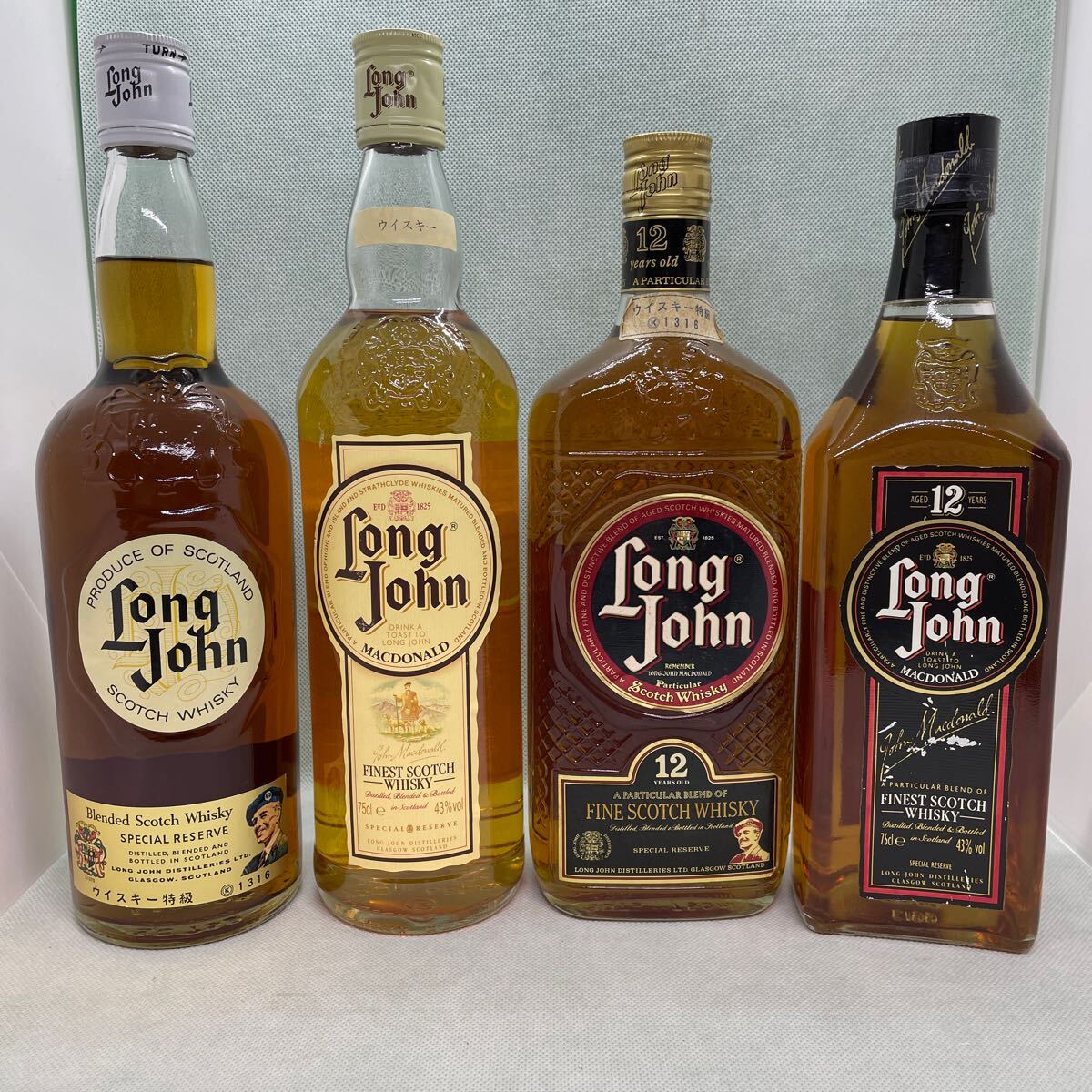 70年代 Long John ロングジョン ブレンデッドウイスキー