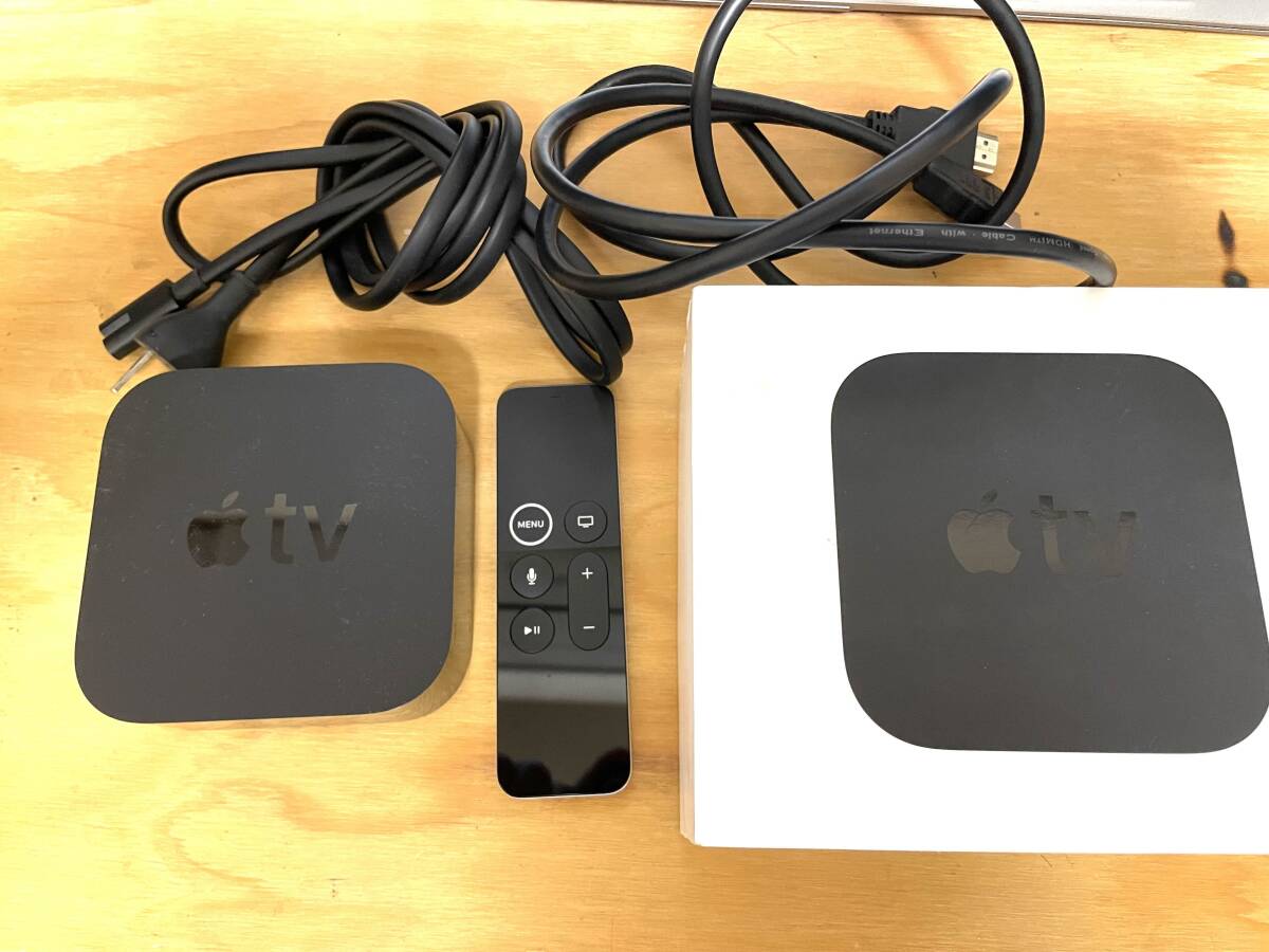 やや傷や汚れあり】【中古】Apple TV 第4世代 A1625 MR912J/A リモコン