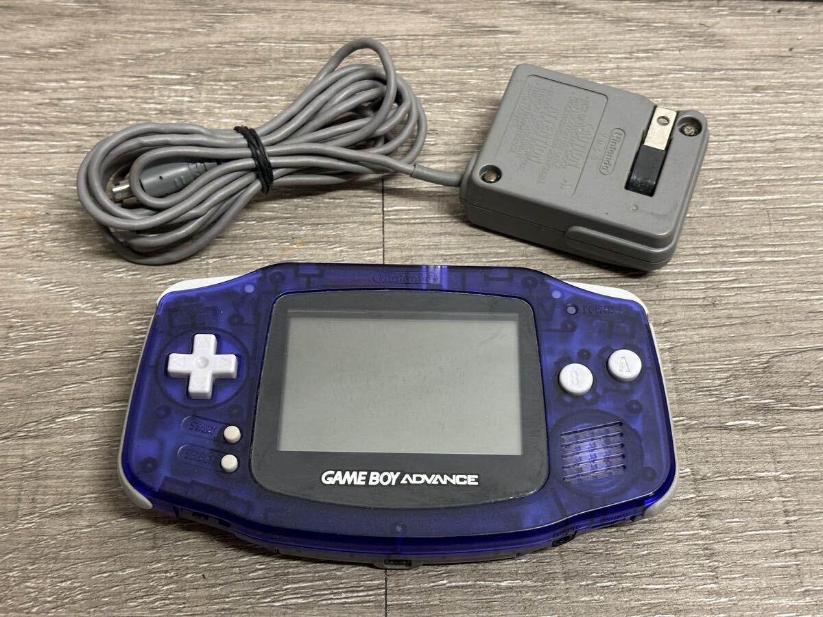 ゲームボーイアドバンス - 【動作確認済み】ゲームボーイアドバンスSP Nintendo スカイブルー ゲームボーイアドバンス sp 動作確認済み - メルカリ