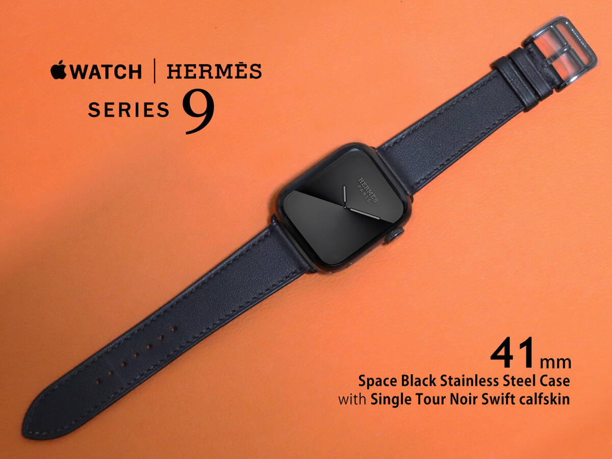 新品未開封 Apple Watch Hermèsキリム 42mm 黒 ブラック 【公式通販】