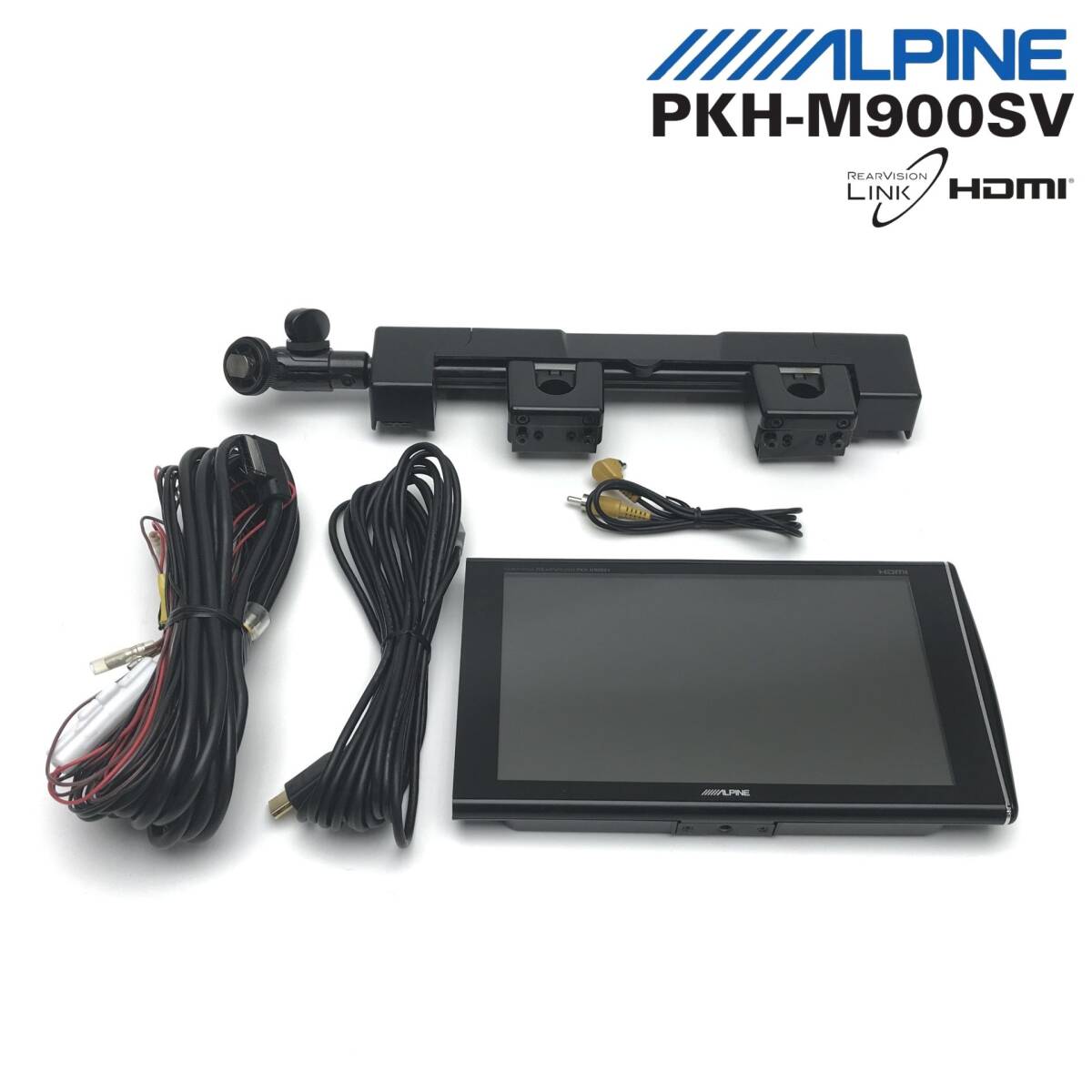 ALPINE SSA9ST 9.0型 WSVGAリアビジョン 2モニターセット 最終価格