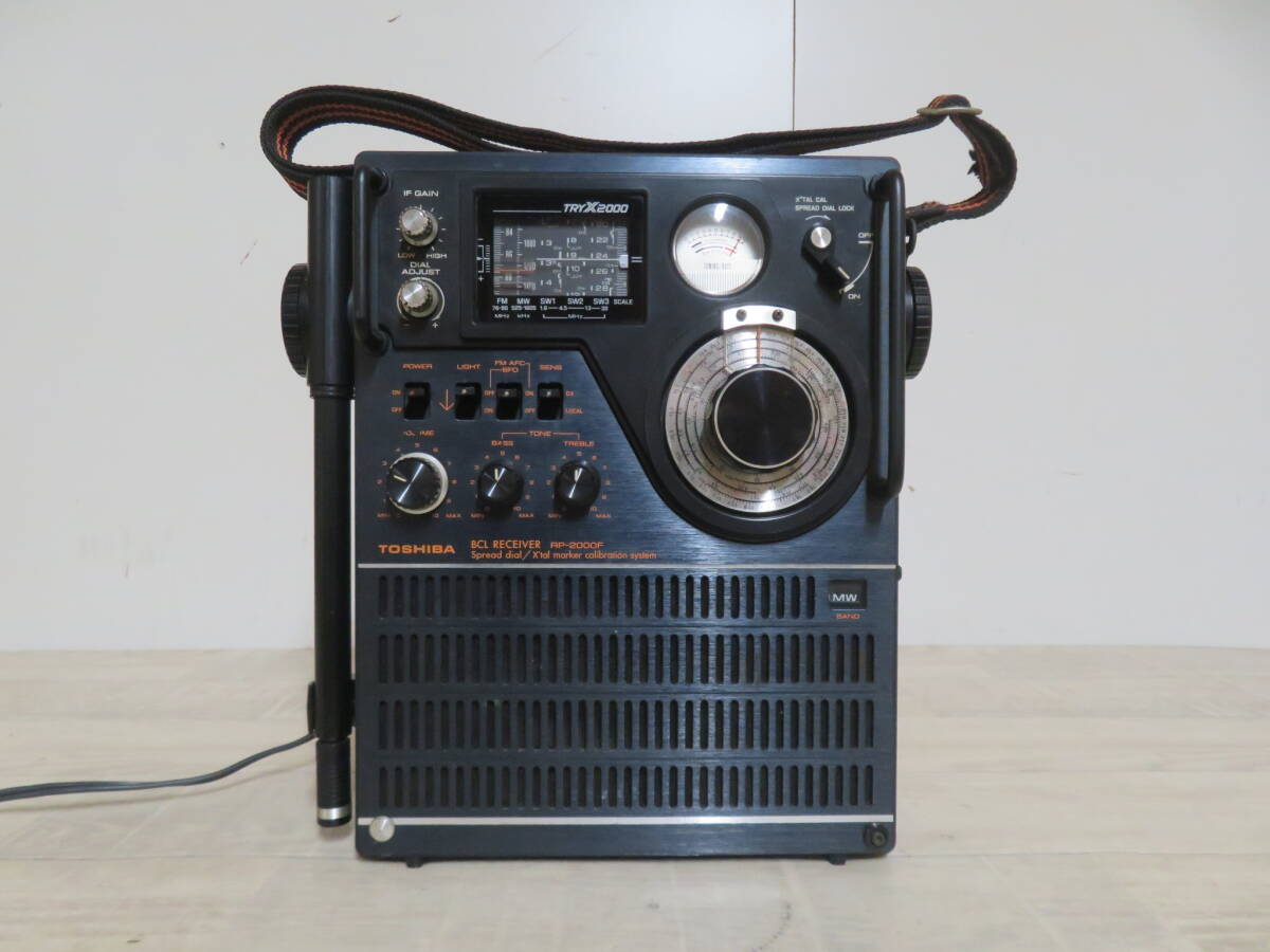 TRYX2000 希少】TOSHIBA TRYX2000 BCLラジオ レシーバー ト 希少
