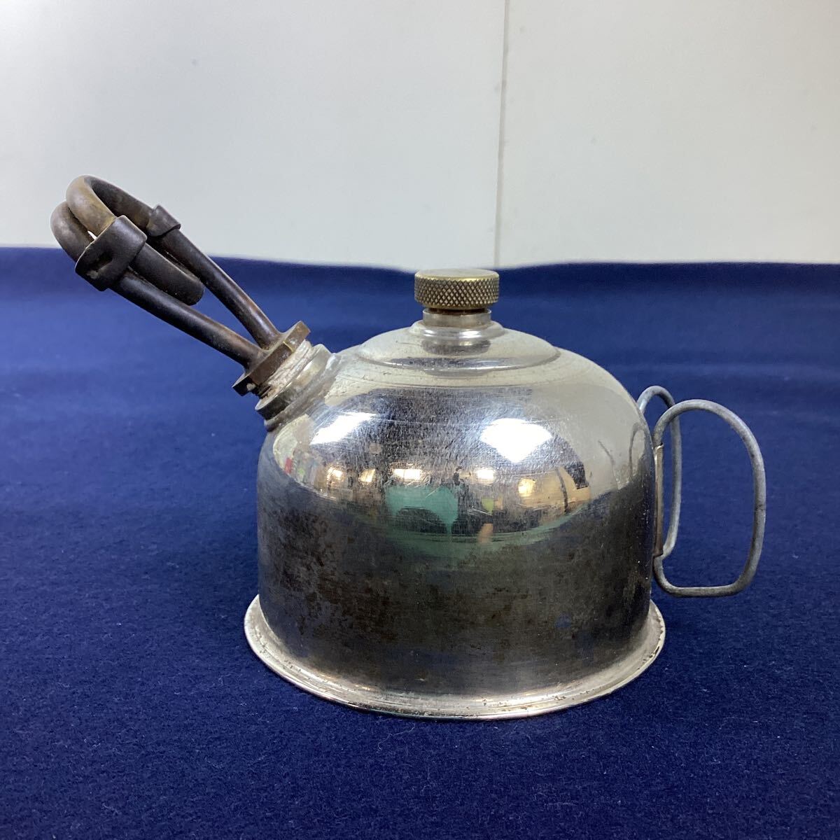 レトロ◇ アルコールストーブ バーナー 中古 キャンプ•登山 かわいらしかっ