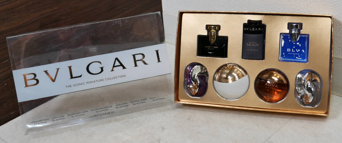 ブルガリ オムニア＆アクア ミニチュアコレクション