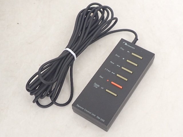希少】カセットデッキ用有線リモコン Nakamichi RM-200