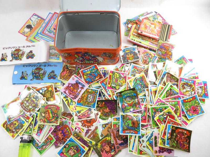 当時物】ビックリマンシールなどのシールとアルバム 合計60枚