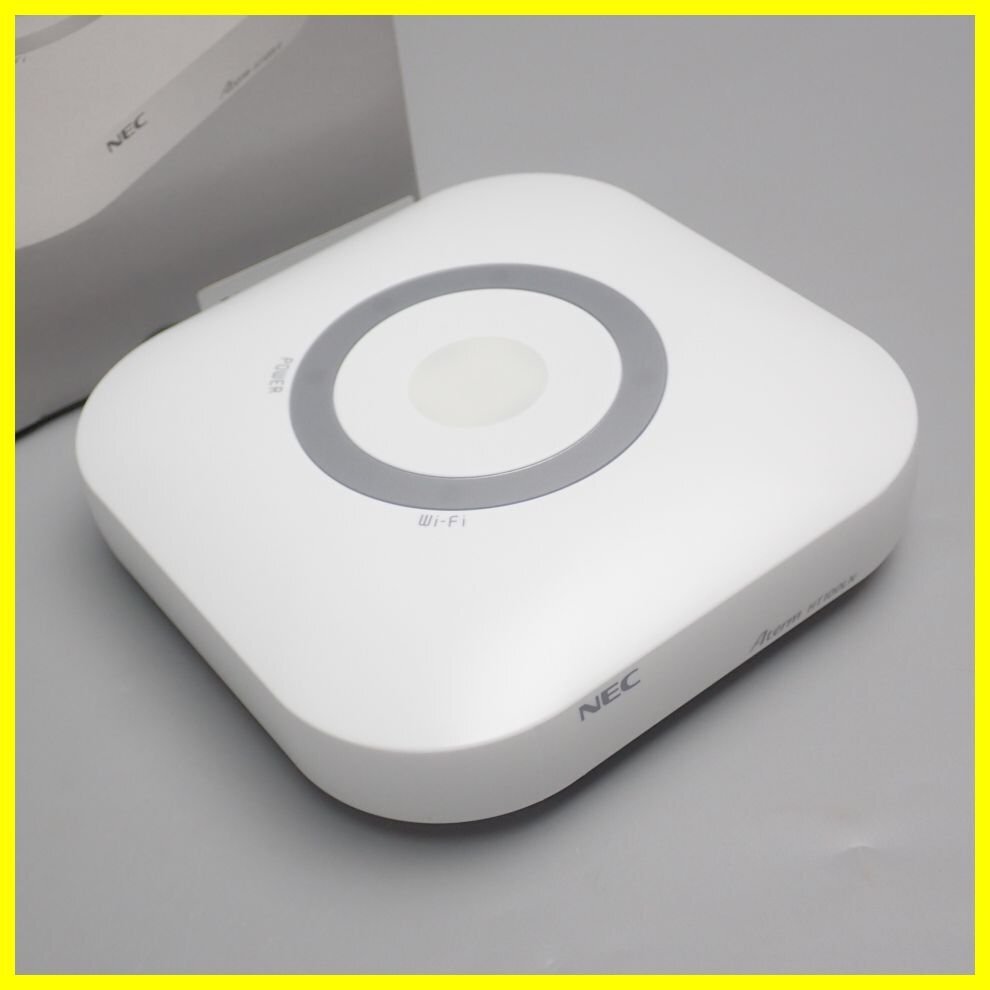 NEC PA-HT100LN-SW LTE対応SIMフリールーター 「Aterm HT100LN」 ホワイト 新品NEC LTEホームルータPA-HT100LN-SW SIMフリールーター② 美品 NEC LTE
