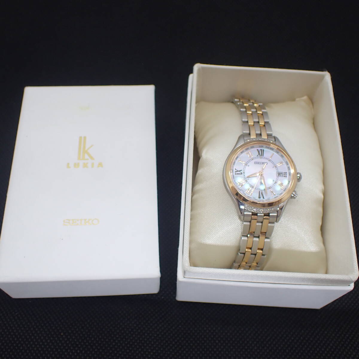 セイコールキア 10Pダイヤ レディースクォーツ （中古】6751 TKU10M  