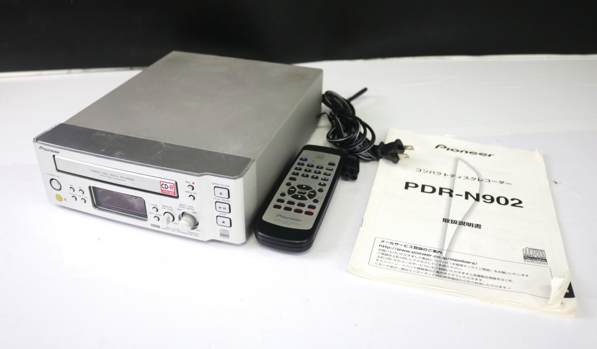 Pioneer PDR-N902 CDレコーダー + リモコン 美品 kouga888_crtk300-000969