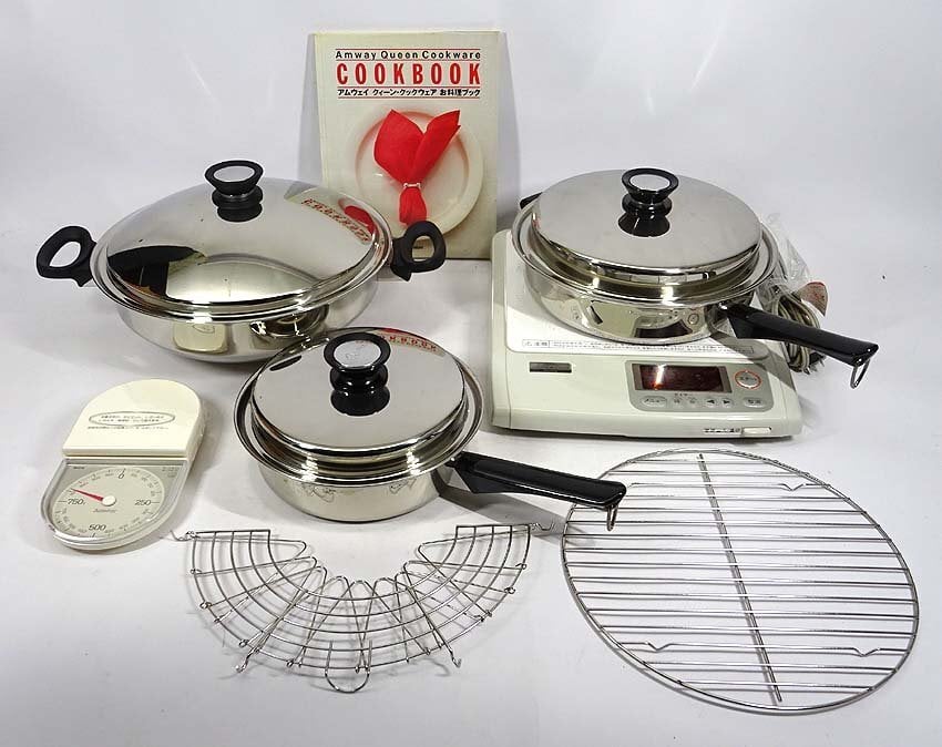 旧型 フライパン ソースパン アムウェイ 5本 交換 取っ手 ロ 旧型 フライパン ソースパン アムウェイ 5本 交換 取っ手 ロ