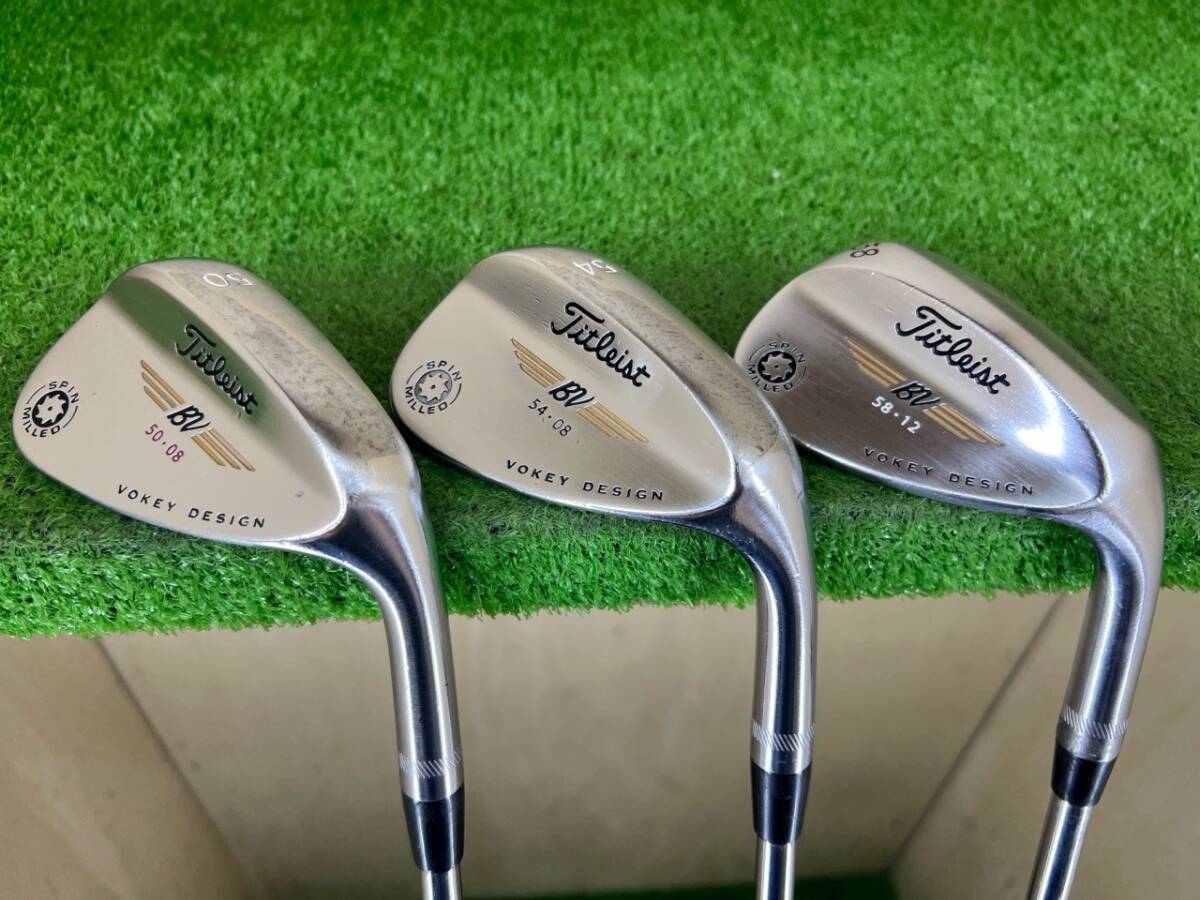 タイトリスト ボーケイウエッジSM6 52度 ダイナミックゴールドS200