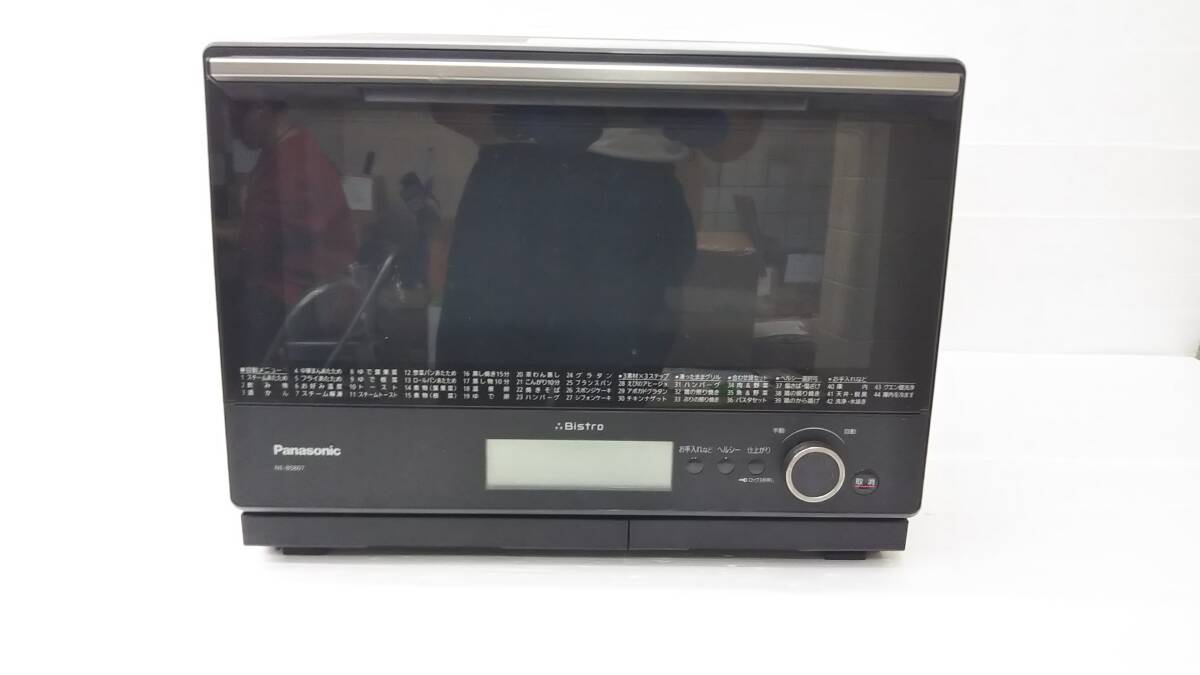 オーブンレンジPanasonic Bistro NE-BS657-K ジャンク品 Panasonic NE-BS657-K スチームオーブンレンジジャンク品