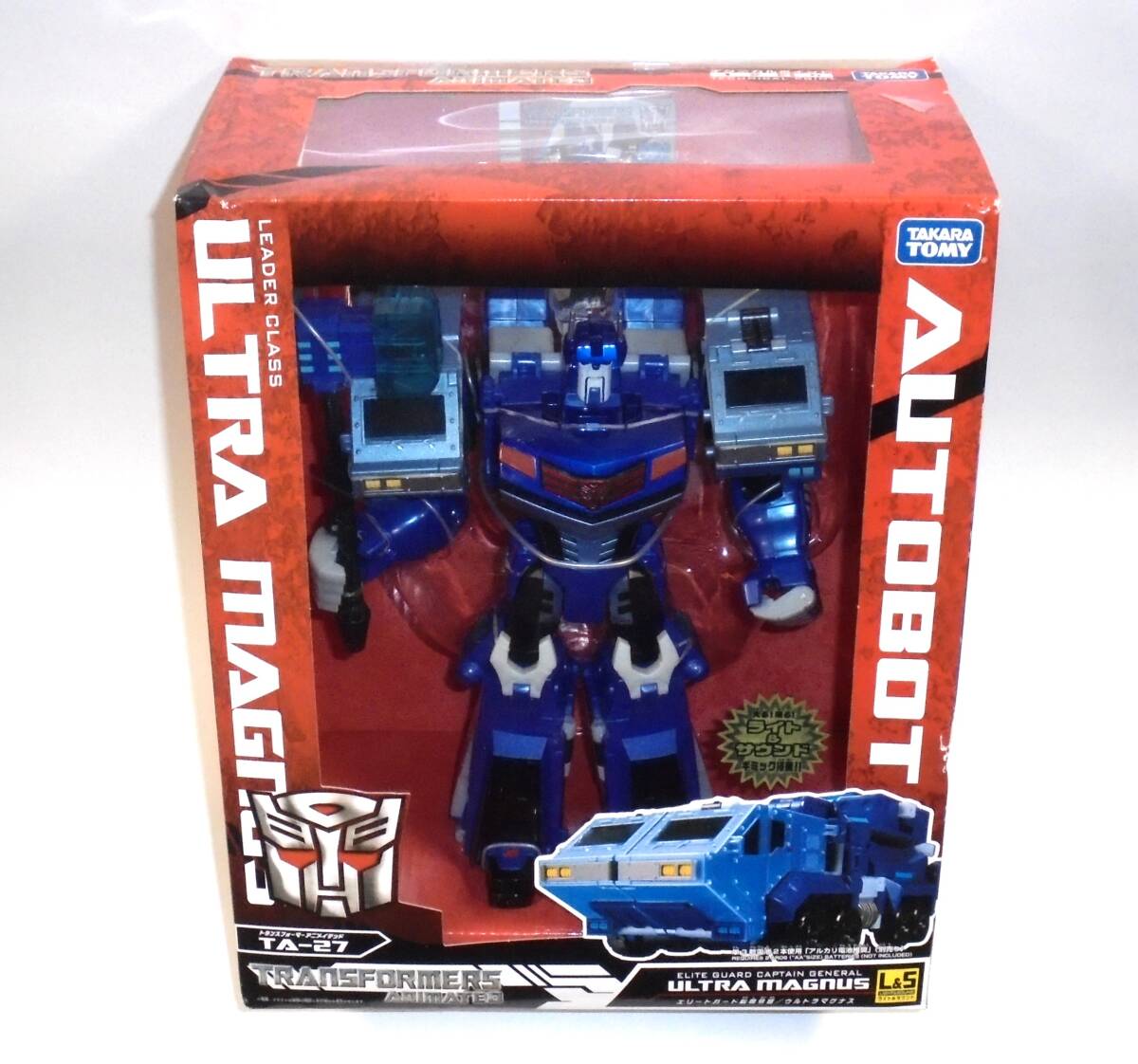 中古】「非常に良い」トランスフォーマー アニメイテッド TA27ウルトラ  