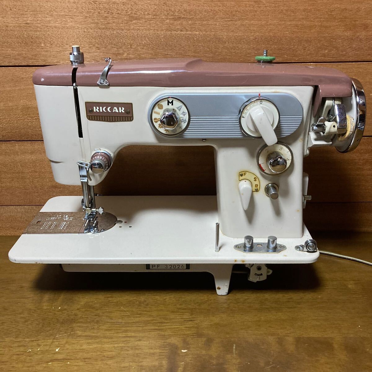 Riccar リッカー ミシン type 1230(RICCAR 聴こえ 電動ミシン Riccar リッカー ミシン type 1230(RICCAR 聴こえ 電動ミシン