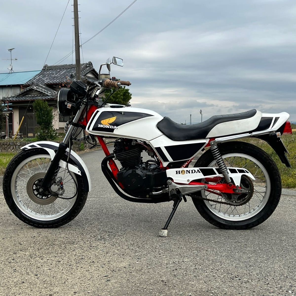 傷や汚れあり】ホンダ CB250RS 希少 実動 書類付き 希少 レア マニア