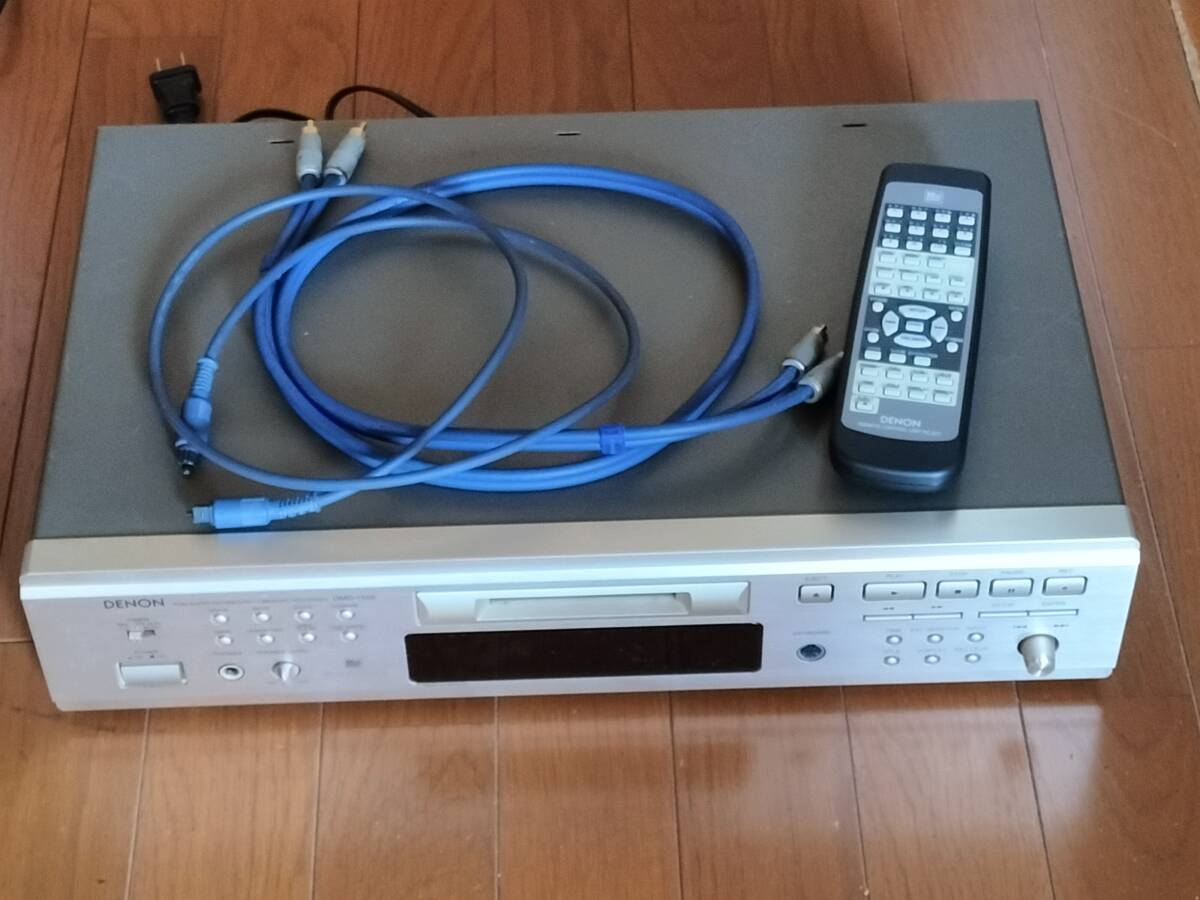 再入荷商品 DENON 日本製（DENON 完動品 MDプレイヤー MDデッキ II DMD-7.5L ラジオ・コンポ