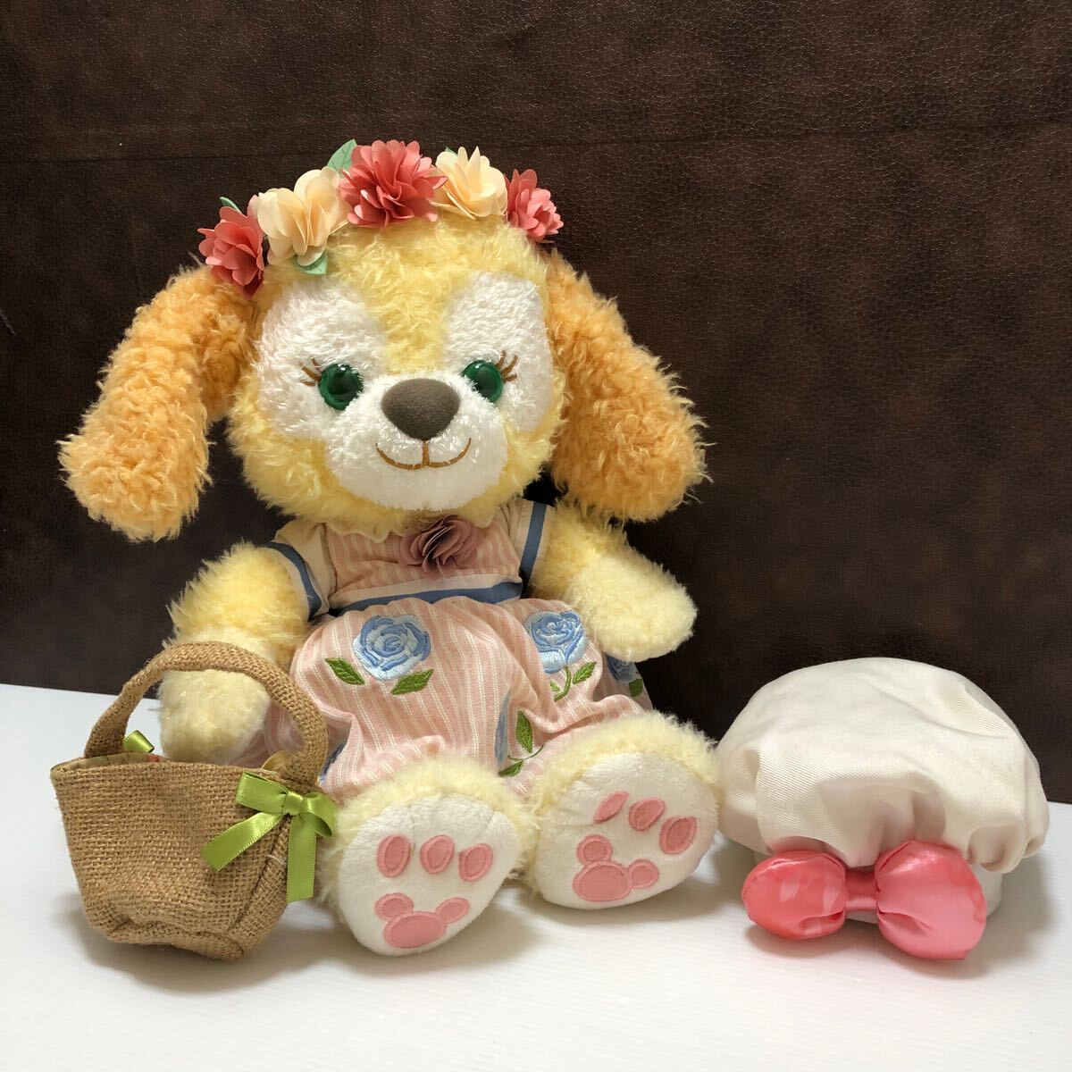 ダッフィーぬいぐるみ　厳選　クリスマス　タオルセット　オープンマウス　SS ダッフィーぬいぐるみ厳選クリスマスタオルセットオープンマウスSS