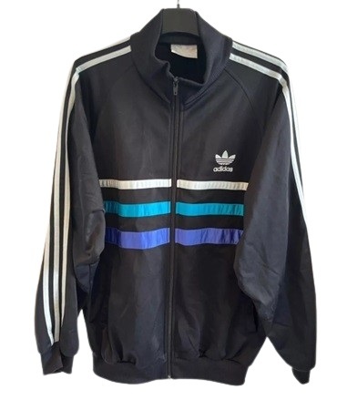 80's USA製 adidas ビンテージジャージ ターコイズブルー ATP レア