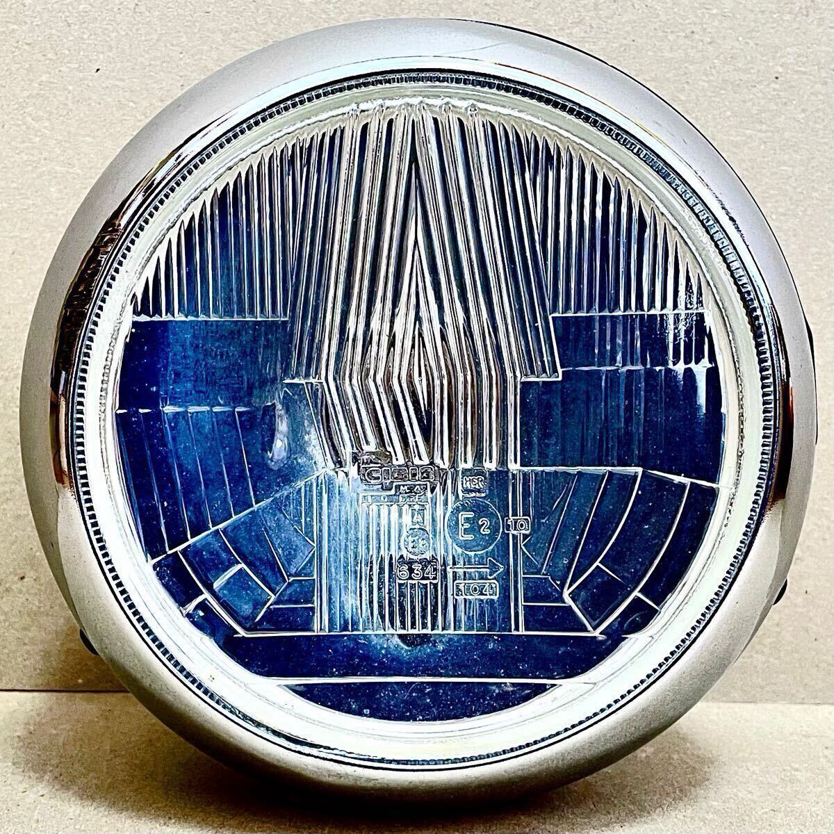 極上/当時物シビエスーパーコンペ180πシビエ凹みレンズ付きヘッドライト 極上/当時物シビエスーパーコンペ180πシビエ凹みレンズ付きヘッドライト