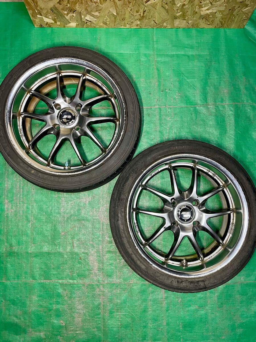 ワーク マイスター S2R 17インチ 9J +35 深リム 鍛造 ホイール